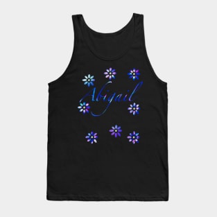 Top 10 best personalised gifts 2022  - Abigail - personalised,personalized name with summertime daisies Tank Top
